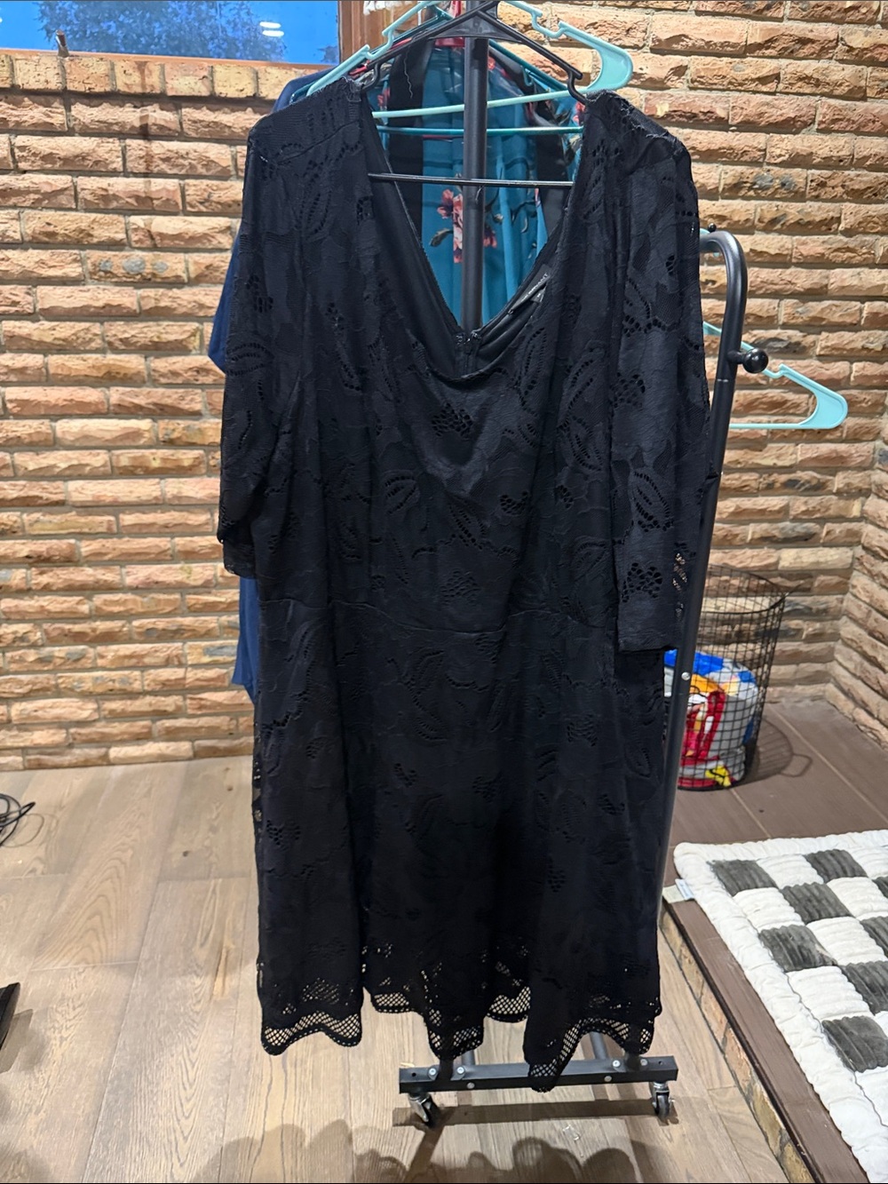 Women's Black Lace Dress